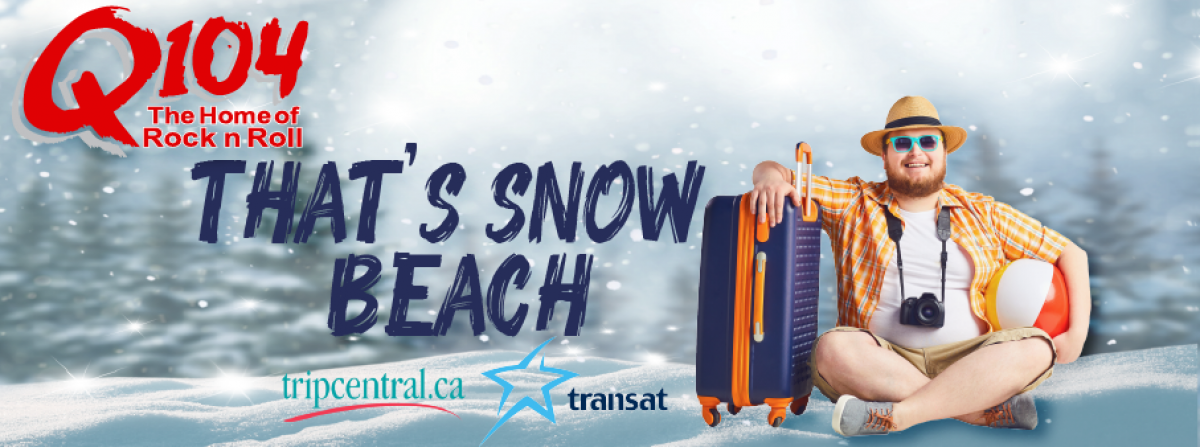 Q104's 'That's Snow Beach!'